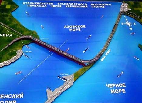 Путин установил сроки строительства Керченского моста