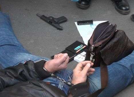 В центре Киева задержали вооруженную группировку (ФОТО, ВИДЕО)