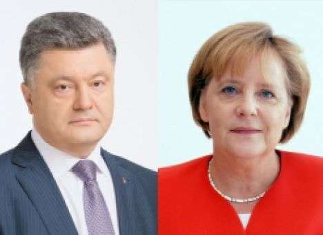 Порошенко поблагодарил Меркель и договорился о встрече в Милане