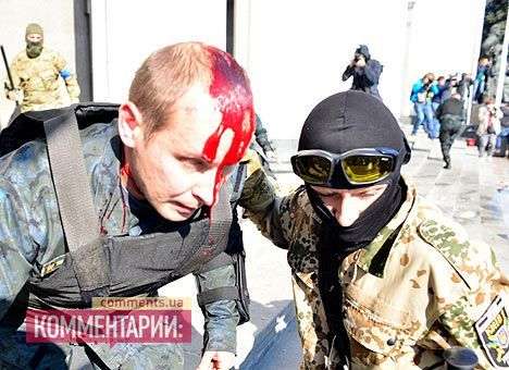 Под Радой ранили 15 милиционеров, одному из них пробили голову – Аваков