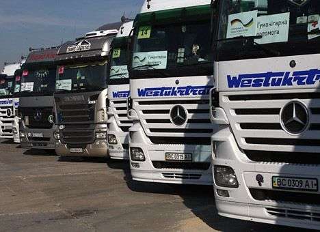 Германия отправит в Украину еще 30 грузовиков