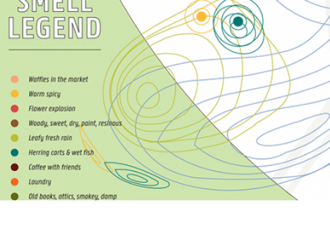 Британка составила карту запахов городов