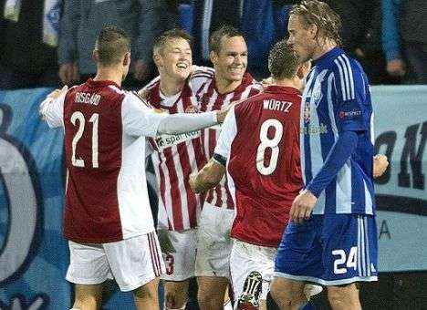 «Динамо» оконфузилось в Дании