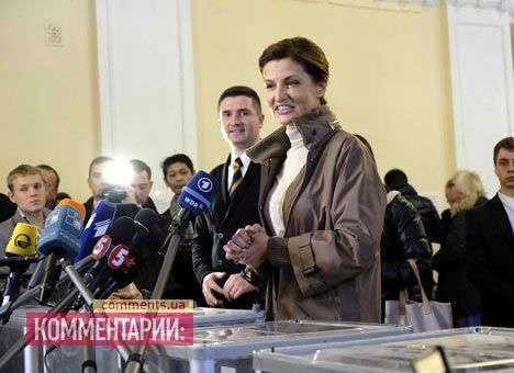 Порошенко контролирует ход голосования в зоне АТО - супруга (ФОТО)
