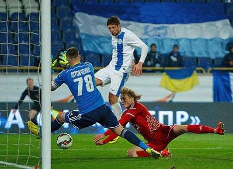 Четыре гола «Днепра» вывели команду Маркевича в четвертьфинал Кубка (ВИДЕО)