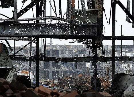 Донецкий аэропорт полностью находится под контролем сил АТО – СНБО