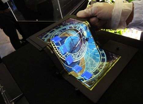 Японцы создали сенсорный OLED-дисплей (ФОТО)