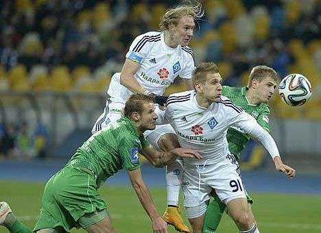 «Динамо» вдевятером не сумело обыграть «Карпаты»