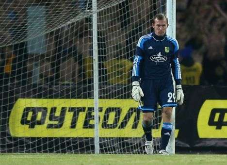 Горяинов сыграл 500-й матч за «Металлист» (ВИДЕО)