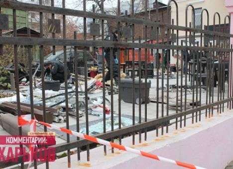 Во взорванном харьковском рок-пабе работают криминалисты (ФОТО)