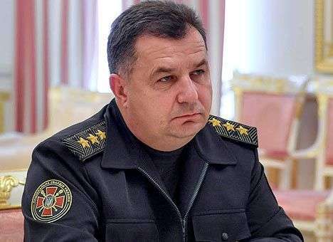Полторак призвал готовиться к ведению боевых действий в Донбассе