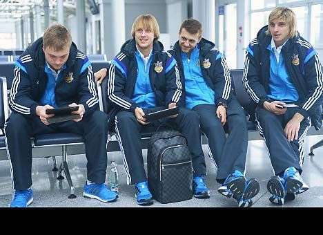 Сборная Украины вылетела в Люксембург
