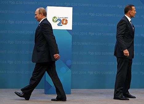 Путин досрочно покинул саммит G20