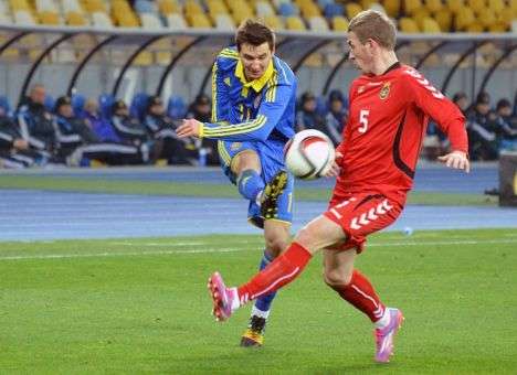 В заключительном матче года Украина не смогла переиграть Литву