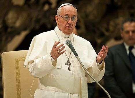 Папа Римский Франциск впервые выступит в Европарламенте