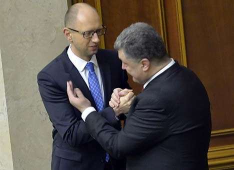Порошенко и Яценюк определились со стратегиями