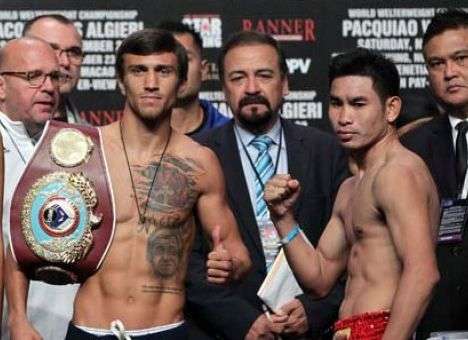 Взвешивание Ломаченко и Пирияпиньо (ВИДЕО)