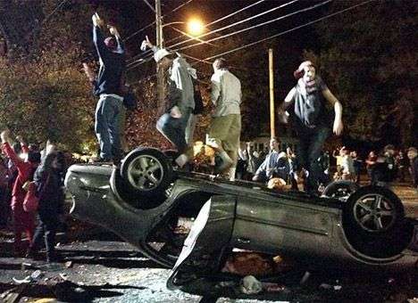 Арестованы несколько десятков участников беспорядков в США