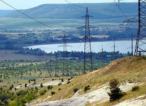 В Крыму введен график аварийных отключений света