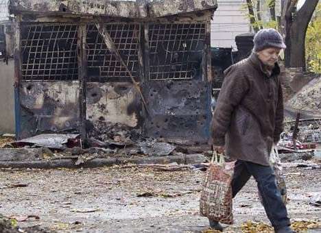 Пенсионеры Донбасса пошли за пенсиями в суды