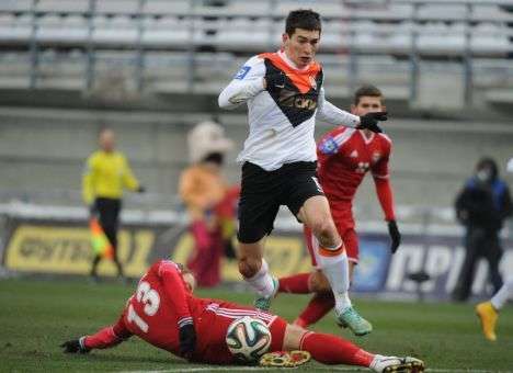 «Шахтер» за 40 минут разгромил запорожский «Металлург»