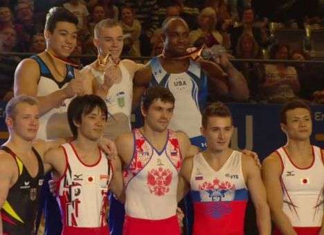 Украинский гимнаст побеждает на Кубке мира в Штуттгарте