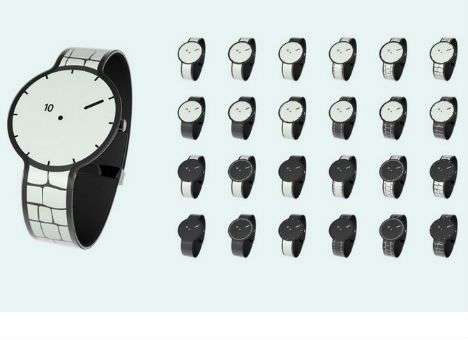 Sony показала часы из электронной бумаги (ФОТО)