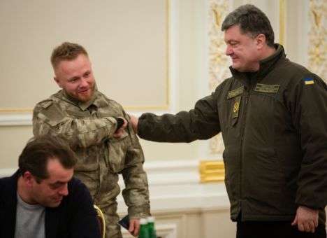 Белорус из «Азова» завоевал гражданство Украины – Порошенко (ФОТО)