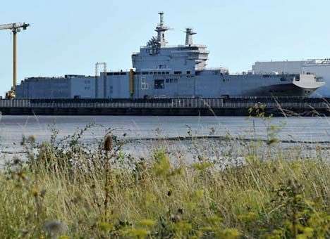 Олланд назвал условия передачи «Мистралей» РФ