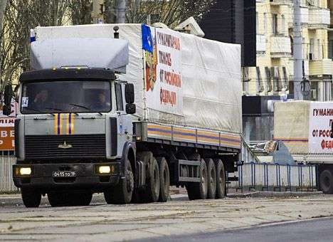 В Донбасс из РФ к Новому году отправятся еще два конвоя - МЧС РФ