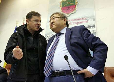 Мэр Запорожья Син подал в отставку и обматерил Ляшко