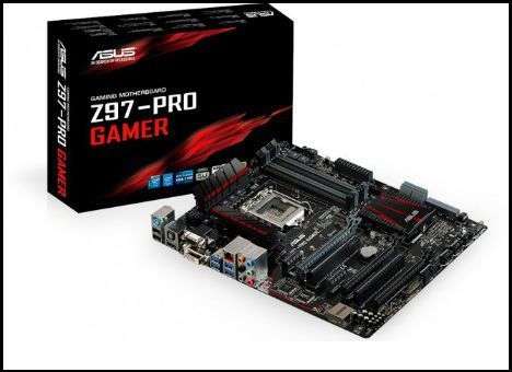 Материнскую плату ASUS Z97-Pro Gamer презентовали на рынке Украины