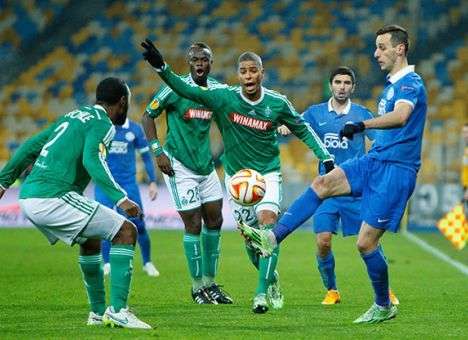 «Днепр» одолел «Сент-Этьен» и вышел в плей-офф Лиги Европы