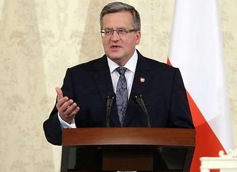 Президент Польши заверил Украину в поддержке «Вышеградской группой»