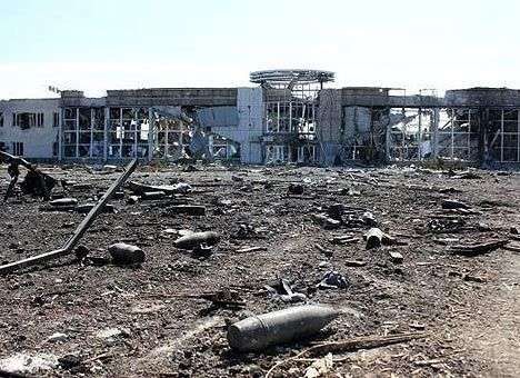 В ОБСЕ заявили о полном разрушении терминала донецкого аэропорта