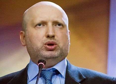 Турчинов сказал первые слова в роли секретаря СНБО