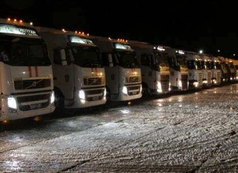 Гуманитарный груз из РФ с подарками уже на пути в Украину – МЧС РФ