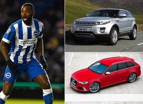 У британского футболиста угнали Audi RS 6 и Range Rover