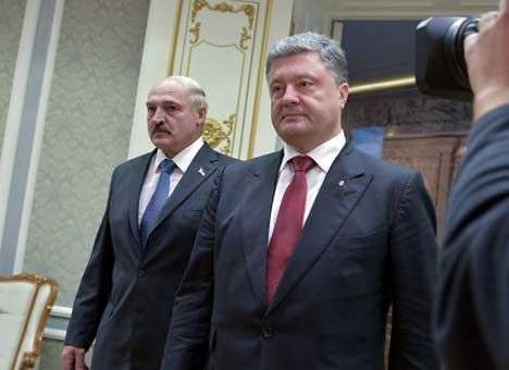 Лукашенко и Порошенко договорились о скорой встрече