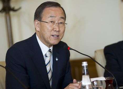 Украина сама решает свое будущее - генсек ООН