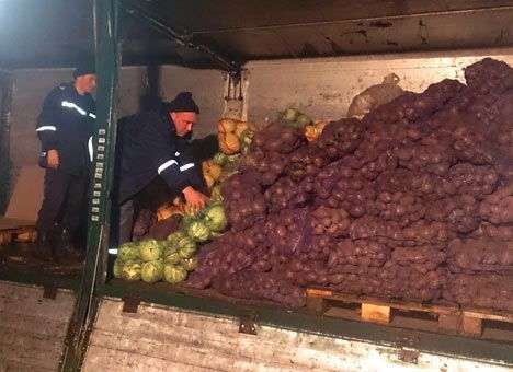 В Донбасс отправили 326 тонн украинской гуманитарной помощи (ФОТО)