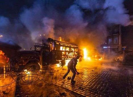 Год 2014 в картинках: Протесты года (ФОТО)