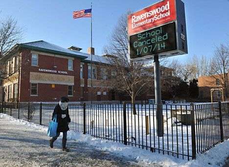 В США из-за экстремальных холодов закрывают школы