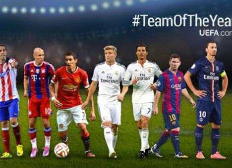 Четыре игрока представляют «Баварию» в сборной года УЕФА