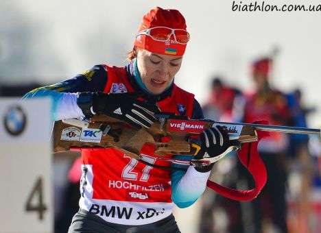 Наталья Бурдыга финишировала 10-й в женском спринте в Оберхофе