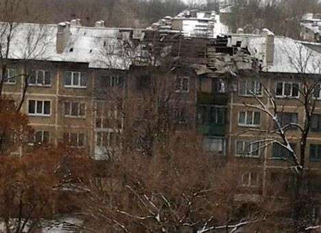 В Донецке утром слышны залпы, есть жертвы среди населения