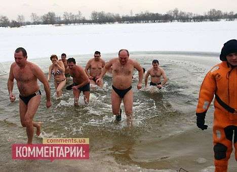 Киевские пляжи подготовили к Крещению