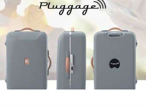 Французы представили «умный» чемодан (ВИДЕО)