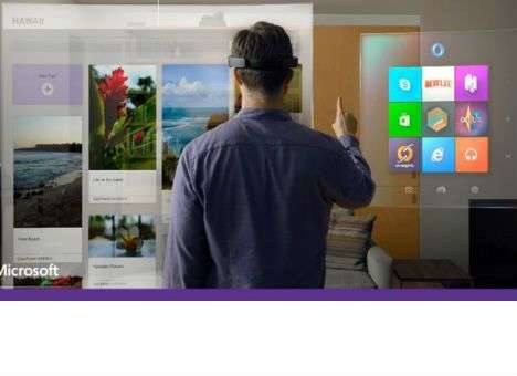 Microsoft создала виртуальную платформу Windows Holographic (ФОТО, ВИДЕО)