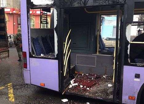 По остановке в Донецке стреляли из передвижного миномета – прокуратура